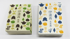 「伊達茶（煎茶・玄米茶）」株式会社矢部園茶舗